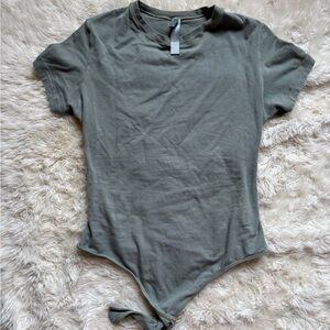 SKIMS Olive Green Bodysuit